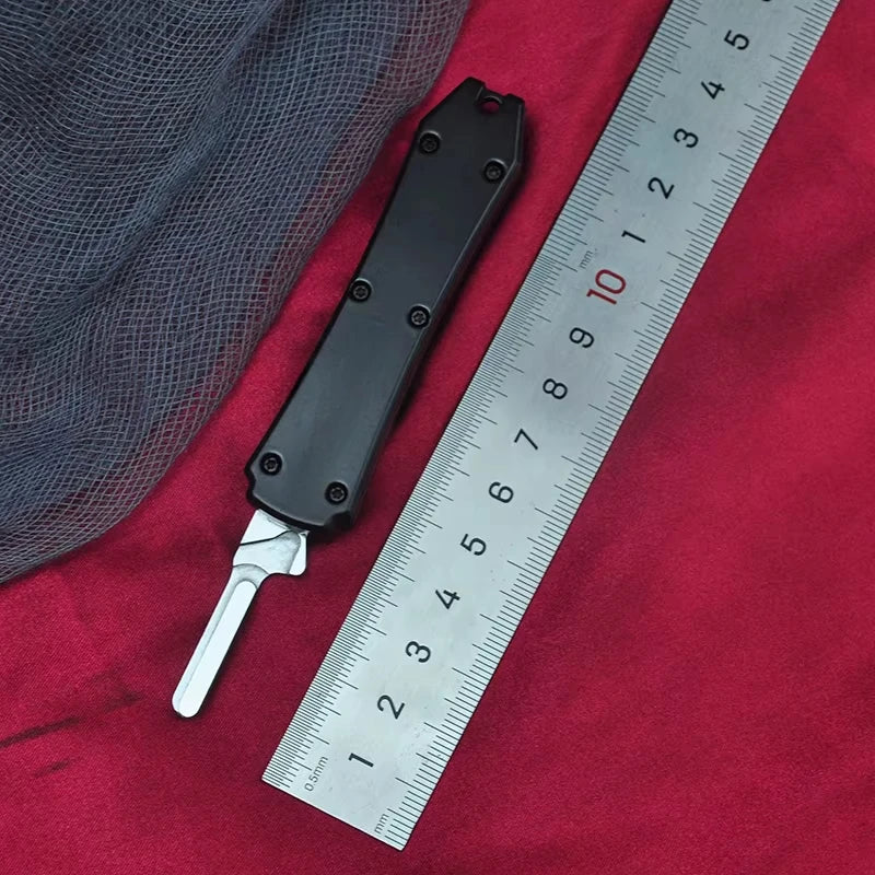 Mini Utility NO.24 Blade Paper Cutting Knife Replaceable Blade Zinc Aluminium Handle EDC Outdoor Knives Tools Gift 10 Blade