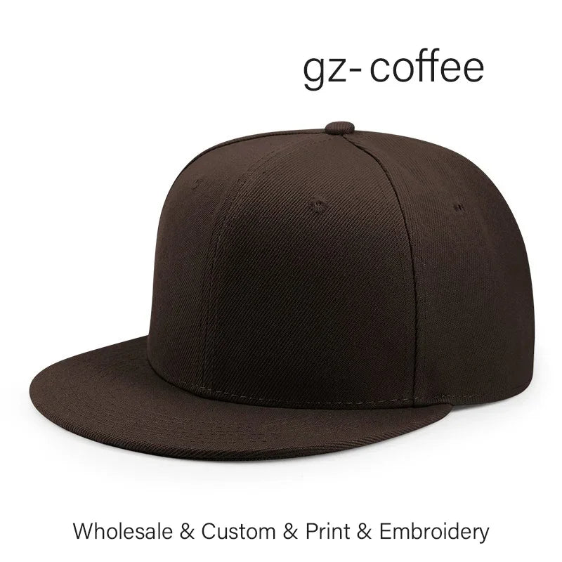 Custom Logo Hats High-quality Snapback Embroidery Design