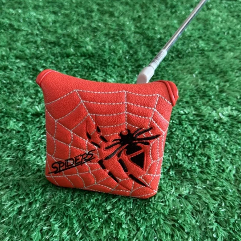 Golf Putter Head Cover Mallet Head Covers Golf Putter Head Protect Embroidery Square Headcovers For Spider Putter