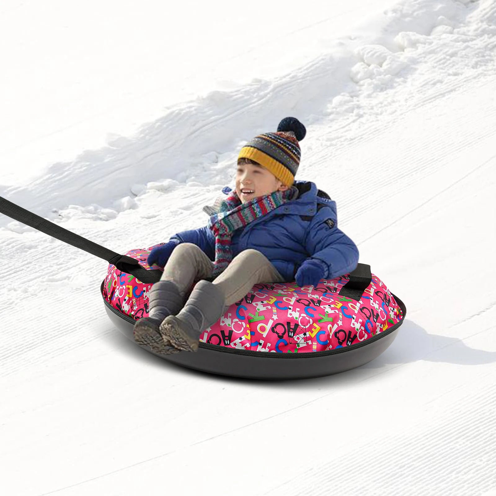 Inflatable Ski Ring Cloth Inflatable Sledding Tube