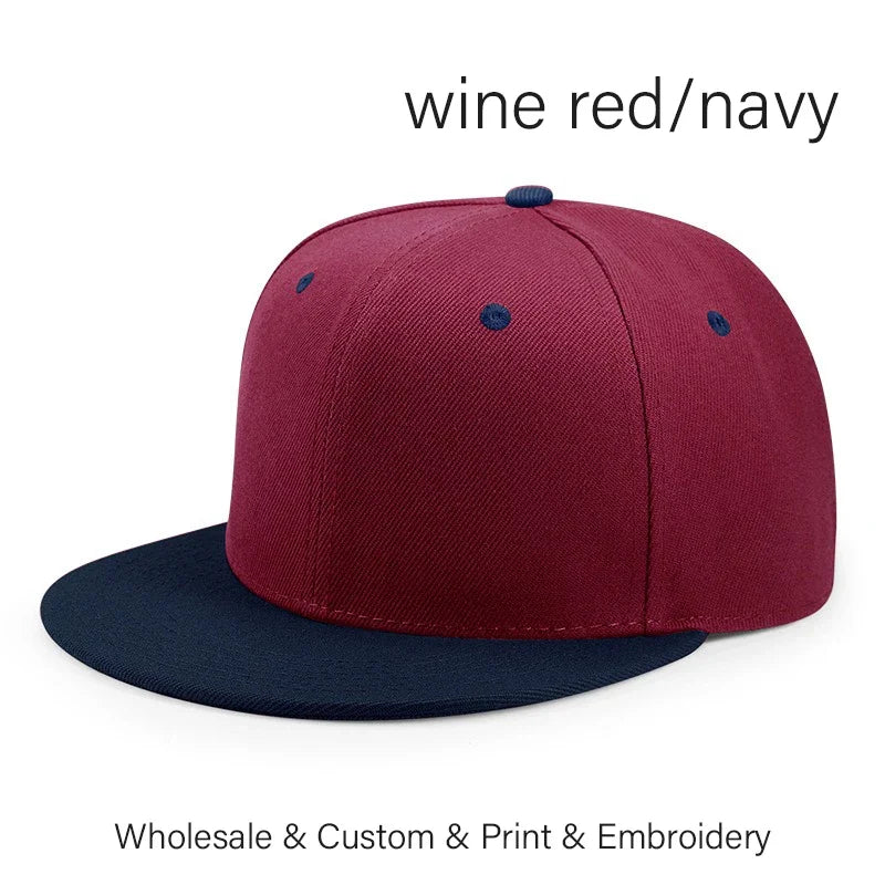 Custom Logo Hats High-quality Snapback Embroidery Design