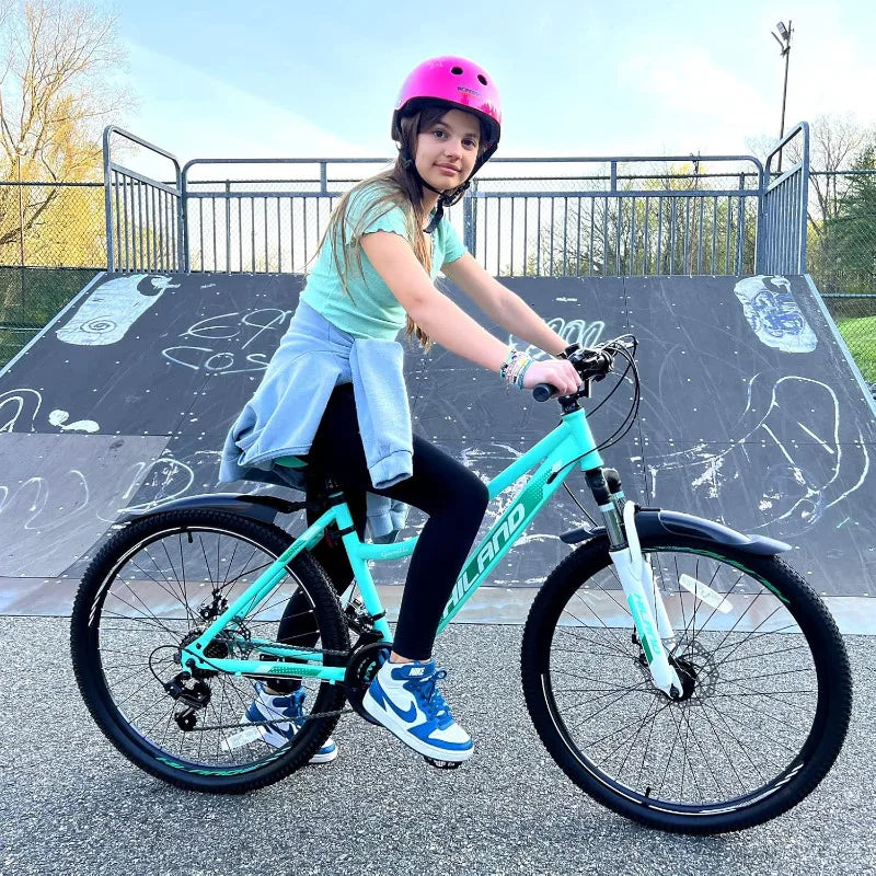 26 Inch Womens Mountain Bike, with Step-Through Frame, 21 Speeds