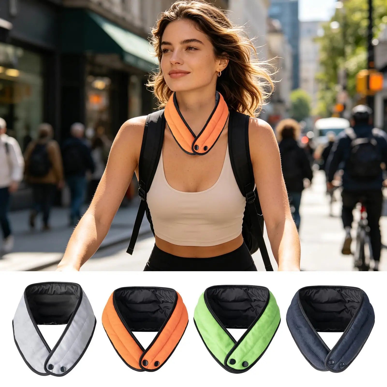 Reusable Neck Cooling Wrap for Summer Sports – Lightweight Instant Chill for Running, Gym, Golf & Outdoor Activities