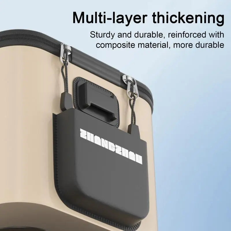 Folding Live Fish Bucket - Portable Water Tank