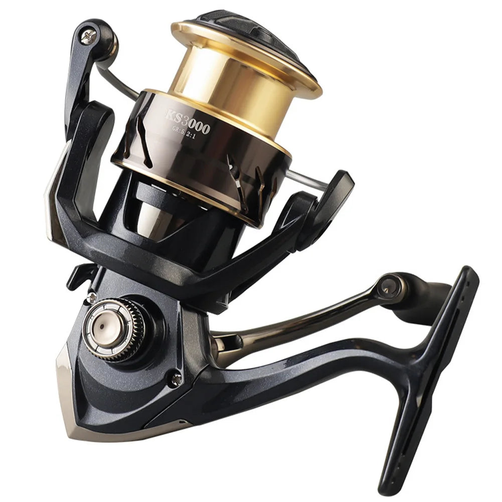 Metal Spinning Fishing Reel 5.2/1 Gear Ratio
