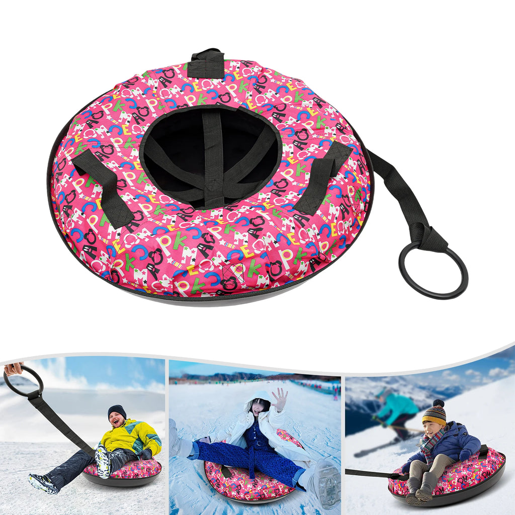 Inflatable Ski Ring Cloth Inflatable Sledding Tube