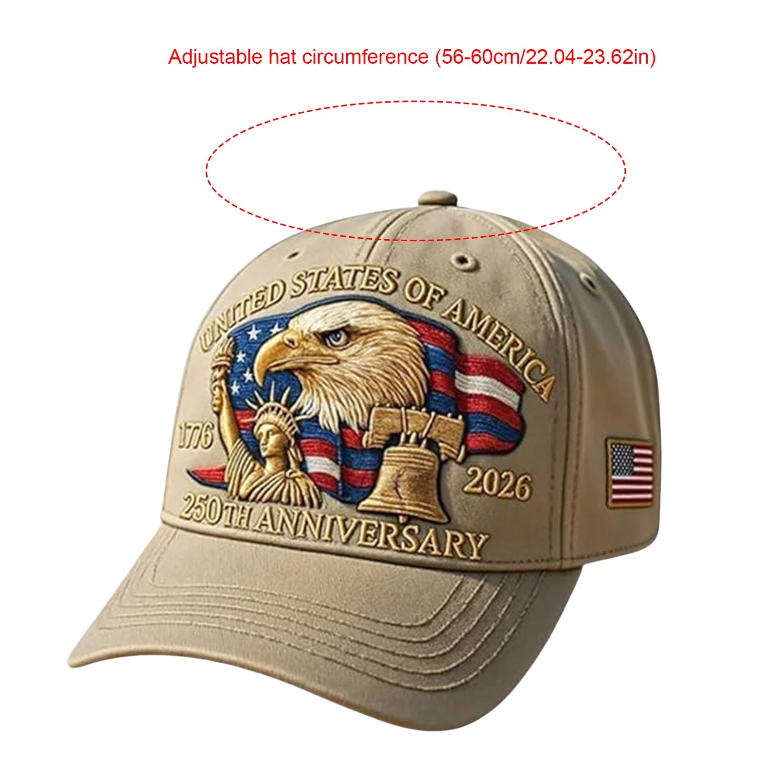 US 250th Anniversary Cap Adjustable