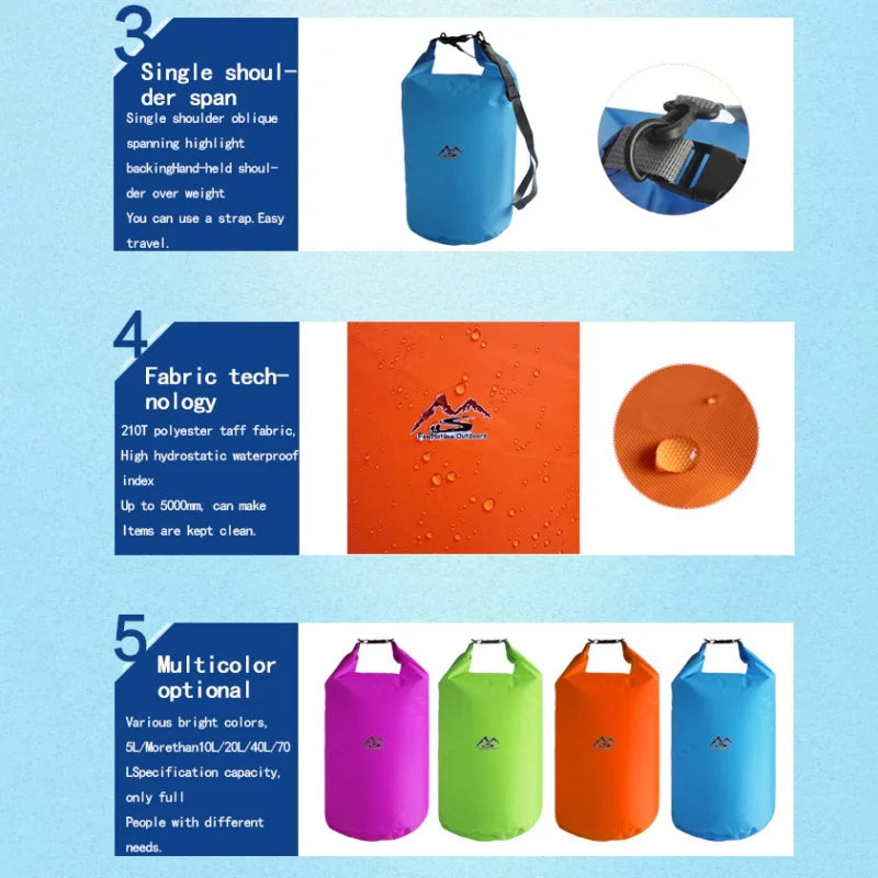 Waterproof Dry Bag Sack for Storage