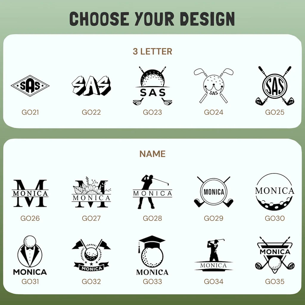 Custom Golf Ball Stamp