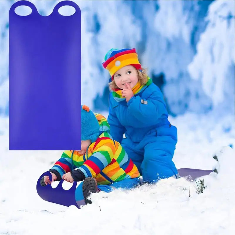 Snow Sled For Kids Flexible - Portable - Lightweight