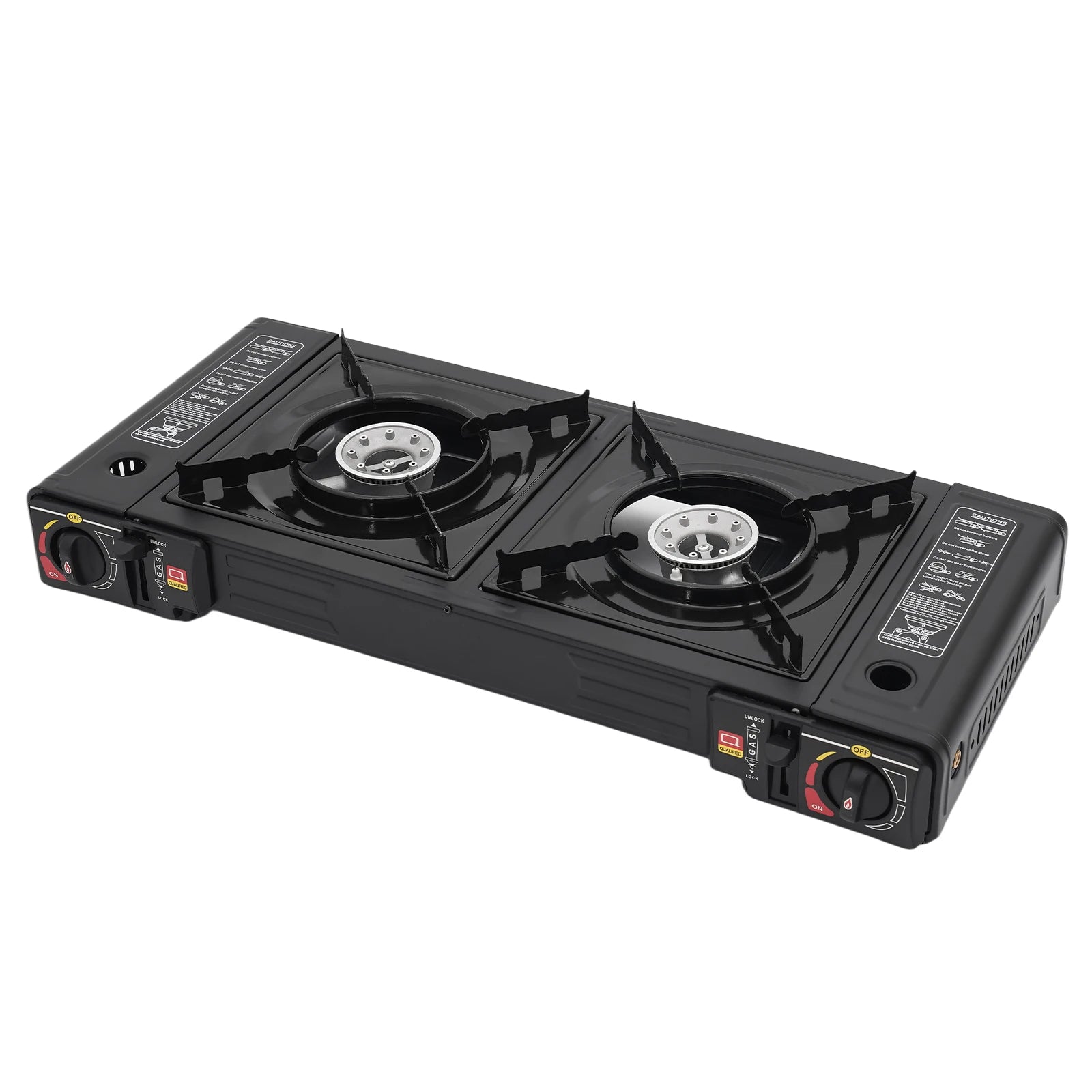 2 Burners Butane Portable Camping Stove Kit