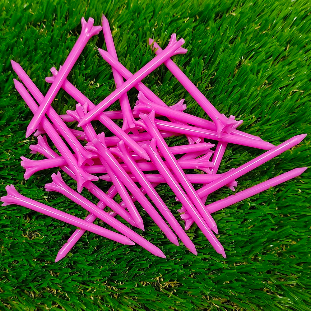 40 Pack Plastic Golf Tee Set 2-3/4'' Unbreakable