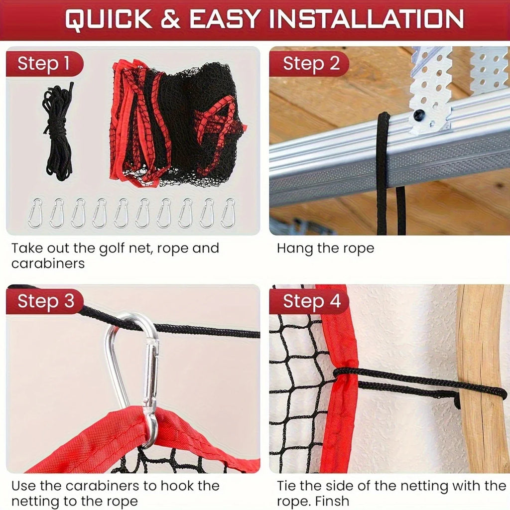 Golf Netting, 10x10 Ft Golf Practice Net