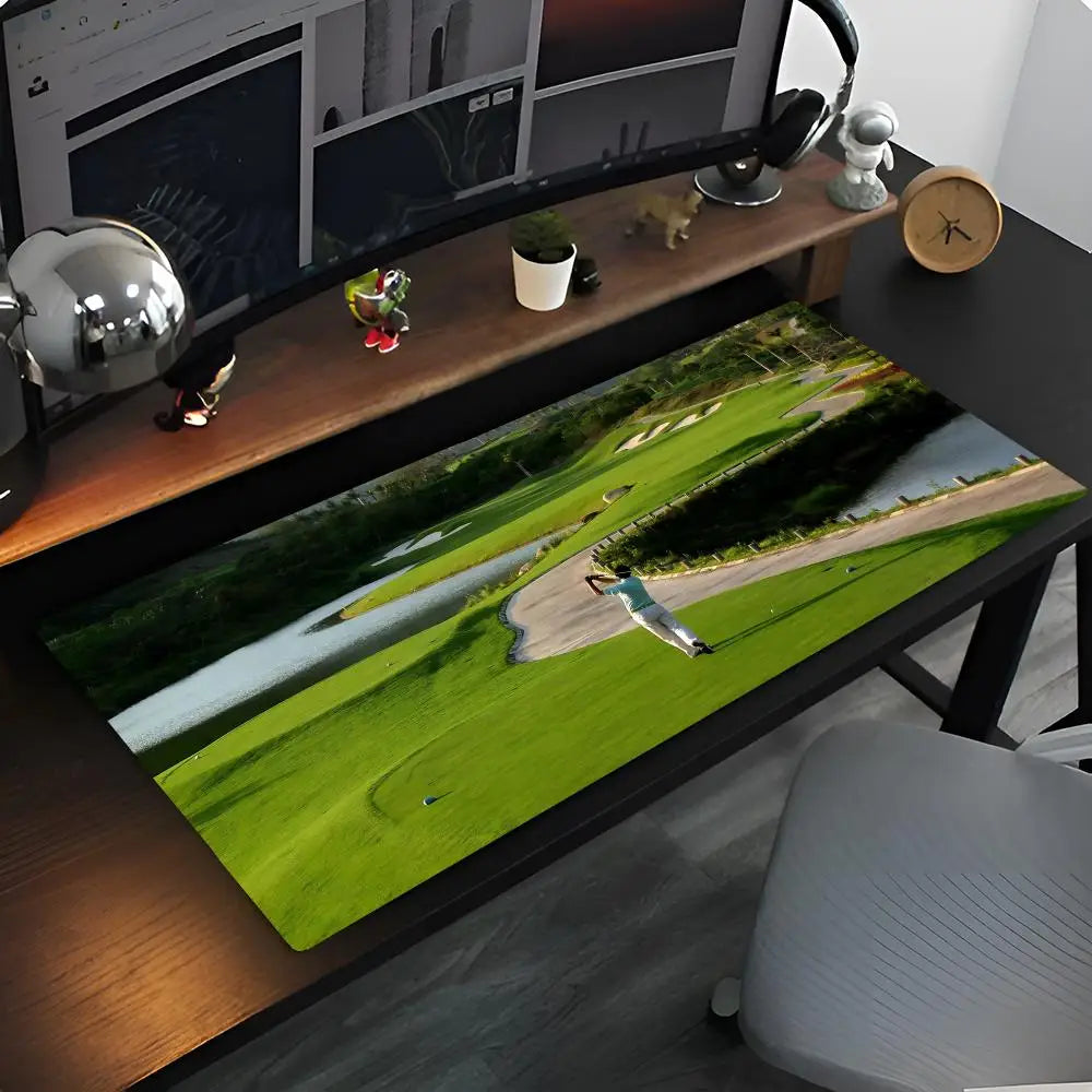 Augusta National Golf Course Mouse Pad Anime game mause pads cs lol XXL Home HD Computer Desk Mats Carpet Gamer Office Laptop So