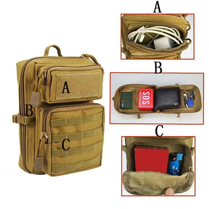 Useful Multifunction Pouch on Hip - Waist Bag