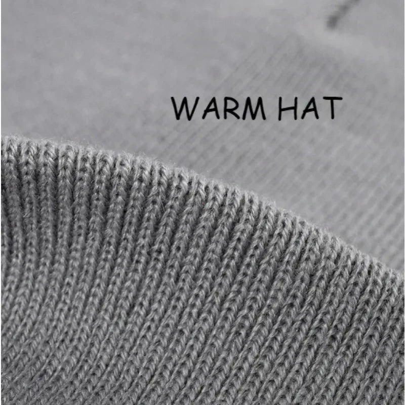 Unisex Winter Hat Silk Satin Lined Beanies Men and Women