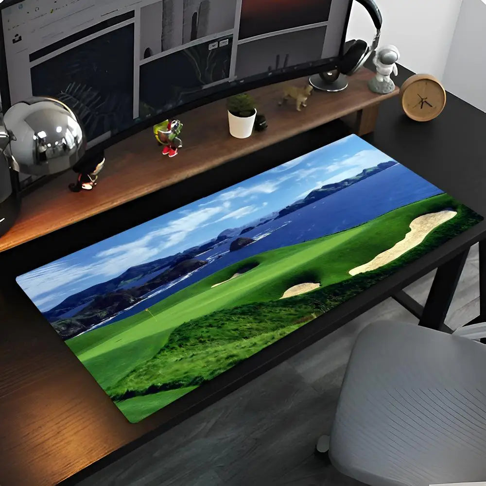 Augusta National Golf Course Mouse Pad Anime game mause pads cs lol XXL Home HD Computer Desk Mats Carpet Gamer Office Laptop So