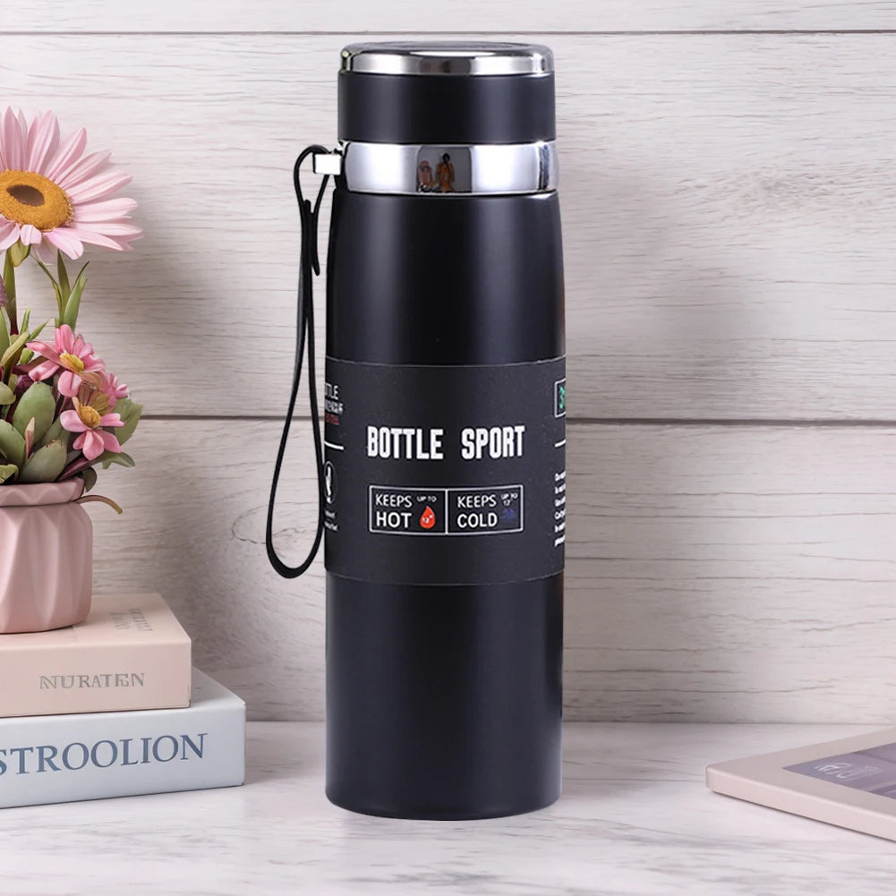 Insulated Thermal Water Bottle for Hot and Cold Drinks