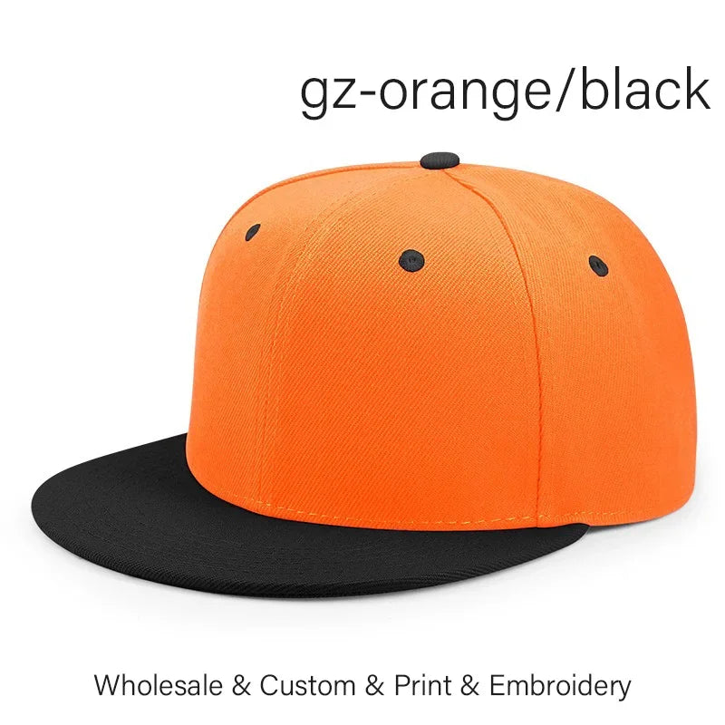 Custom Logo Hats High-quality Snapback Embroidery Design
