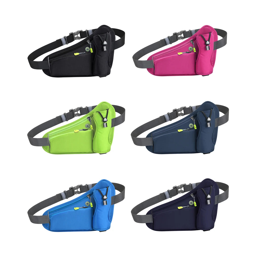 Hydration Belt Pack Reflective Running - Cycling Waist Bag