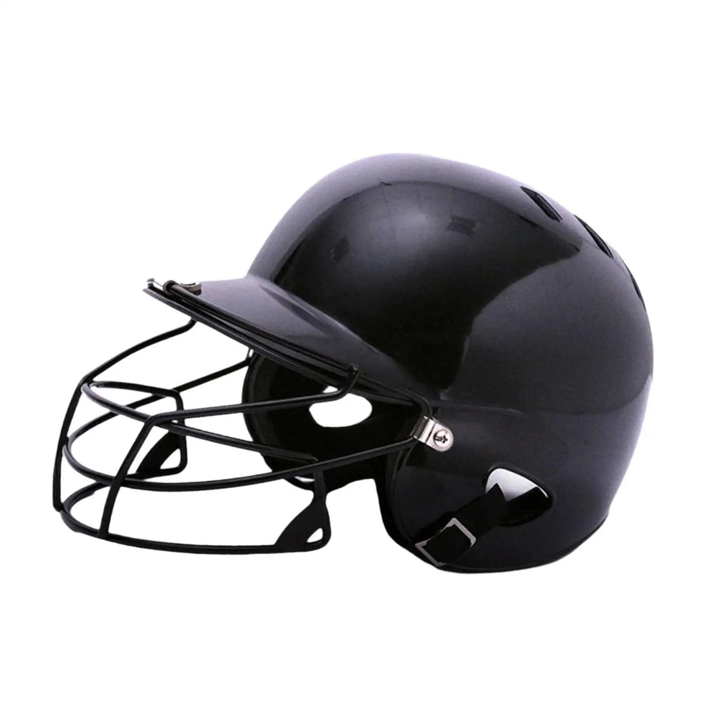 Baseball Batting Helmet with Facemask Comfortable Shock Absorbing
