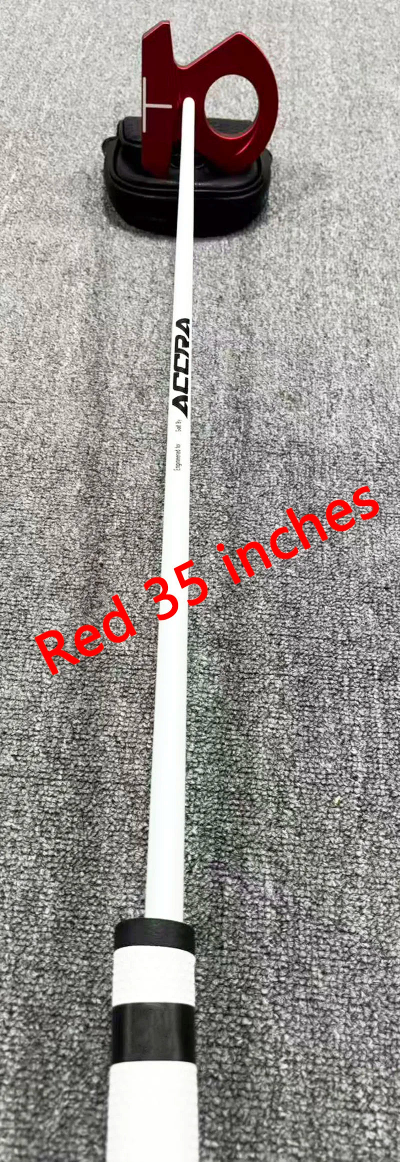 Golf putter Zero torque balance With black/White Graphite shaft 32-36 Inch