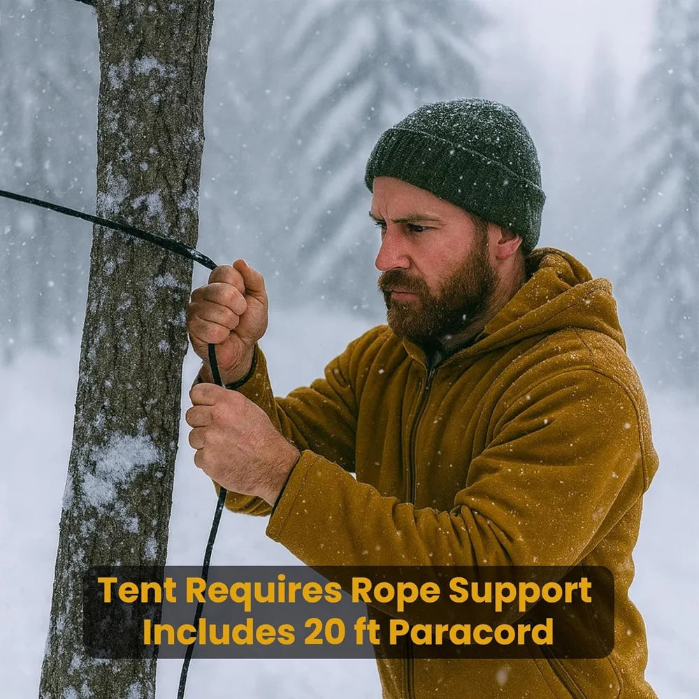 2-Person Emergency Tent Waterproof Camping Pergola