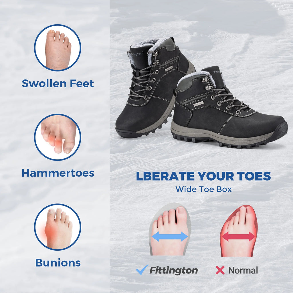 Winter Snow Boots For Men -Warm Anti-Slip Lightweight