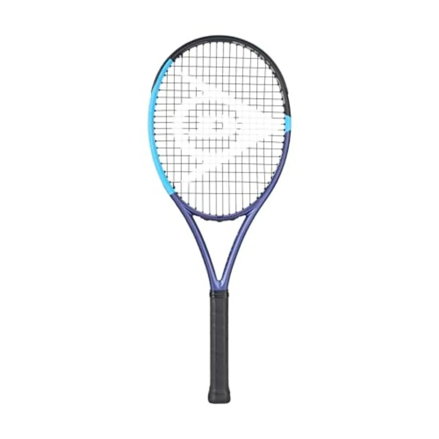 FX500 Tour Tennis Racket Blue/Black V26 for Professional Carbon Fiber Frame Enhanced Grip and Control