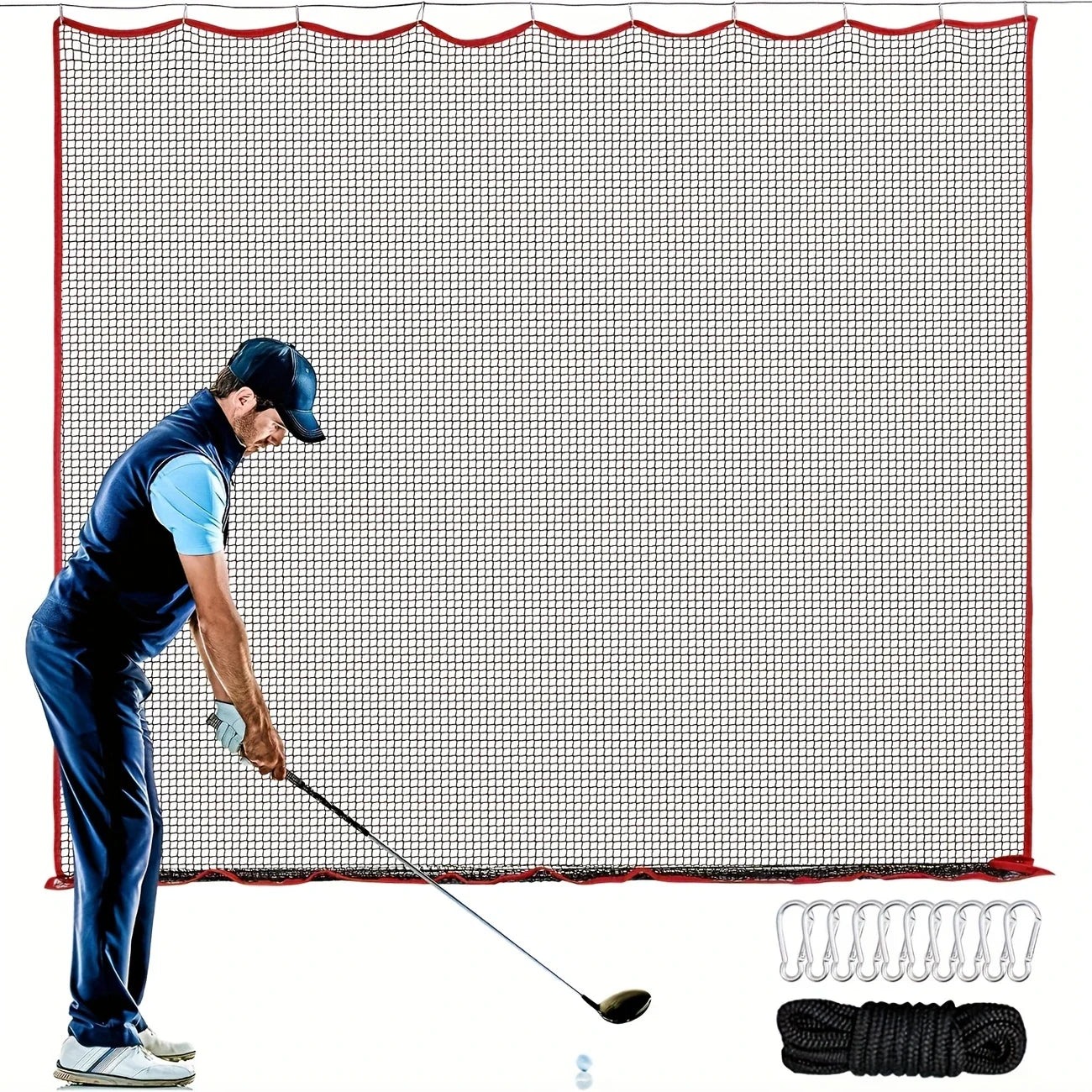 Golf Netting, 10x10 Ft Golf Practice Net