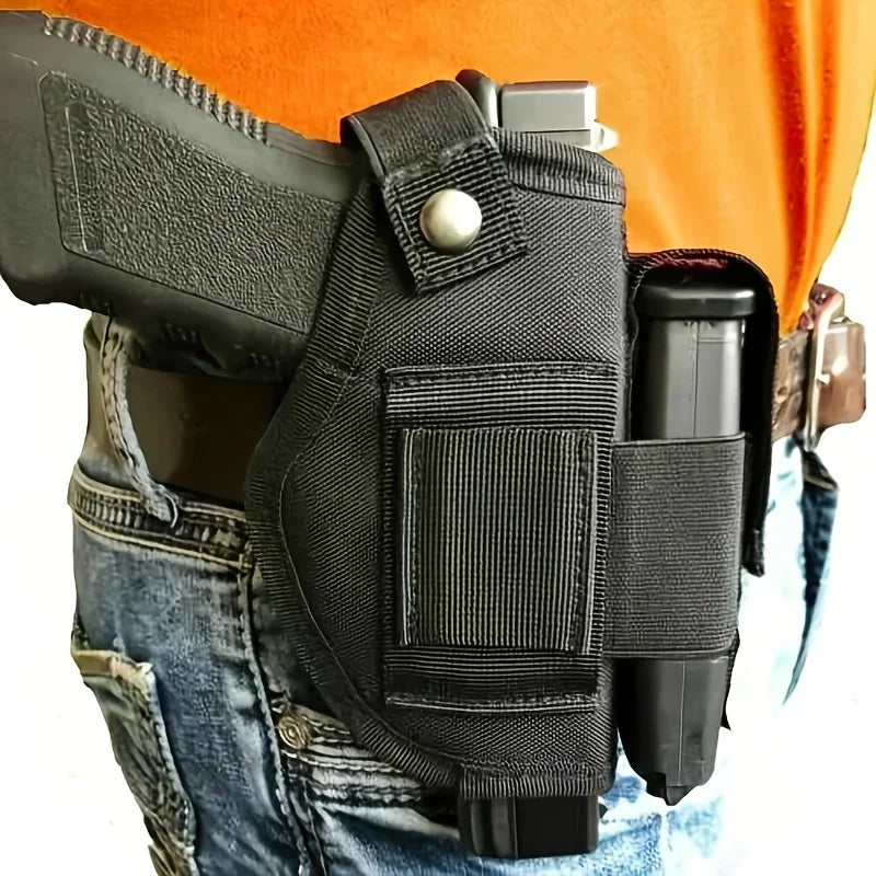 1Pc Ambidextrous Nylon Concealed Carry Gun Holster