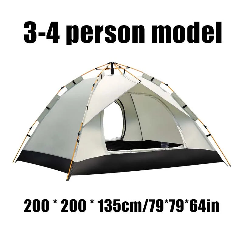 Quick-Opening Tent Rainproof - Sunshine-proof withTwo doors