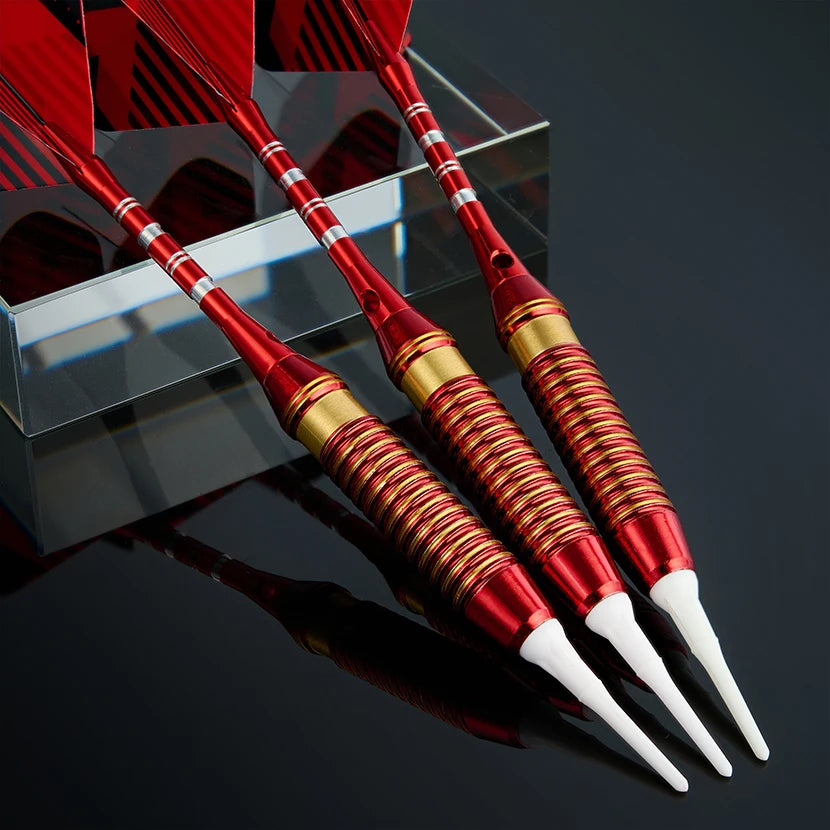 3 pcs 18g electroplated red copper darts soft-head dart box set