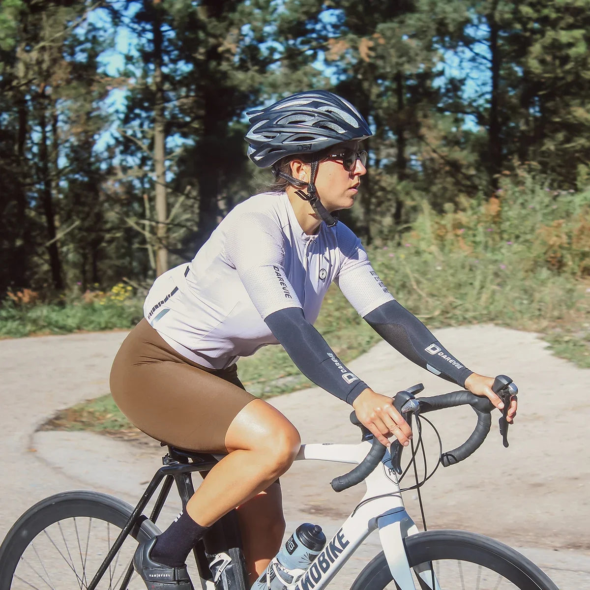 1 Pair Men - Women Cycling Arm Sleeves High Elasticity Outdoor Sports