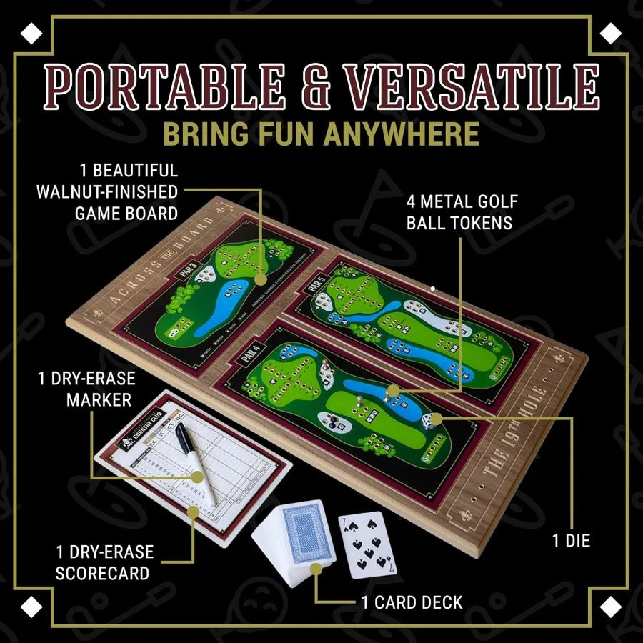 19th Hole Golf Board Game for 2 or More Players