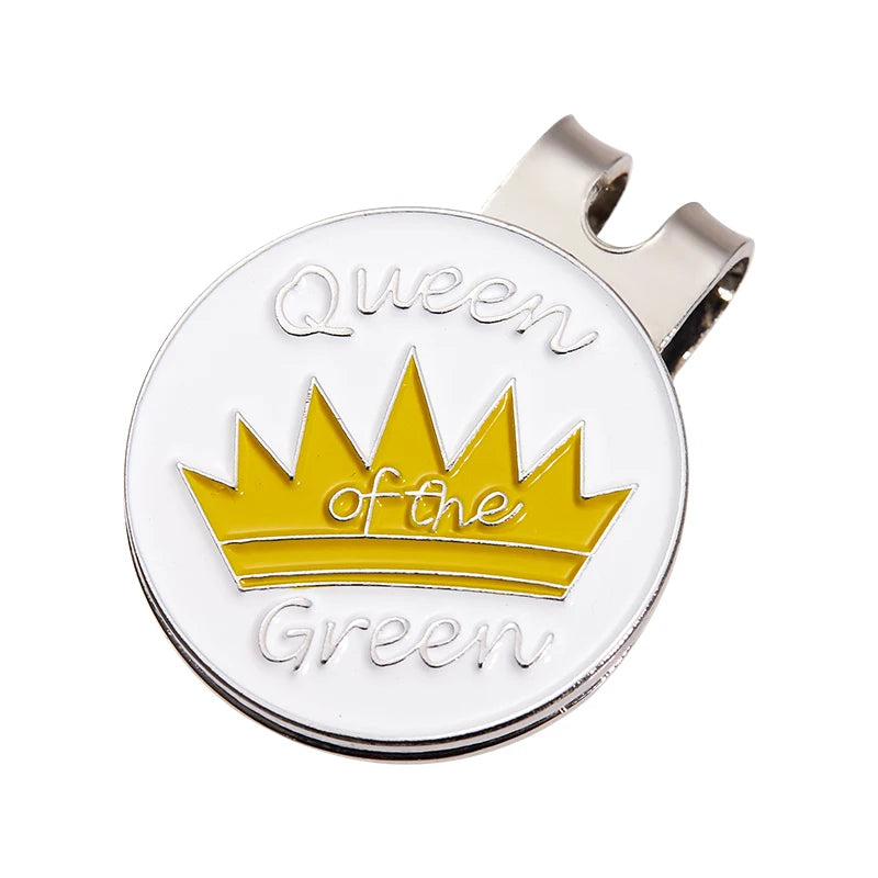 Funny Golf Hat Clip Magnetic Enamel Clip Jewelry Accessories Golf Ball Marker Baseball Hat Clip Golf Training Aids Gift