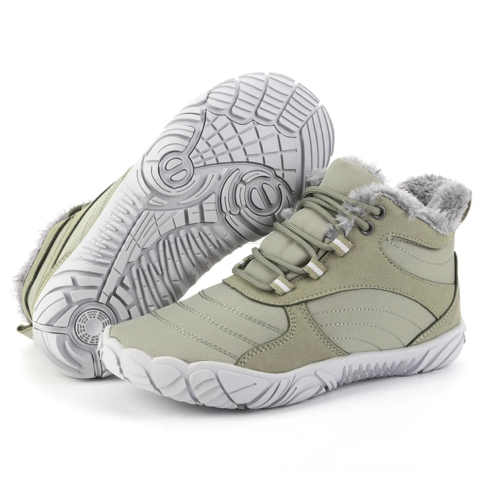 Snow Boots Waterproof Ankle Non Slip for Men Women