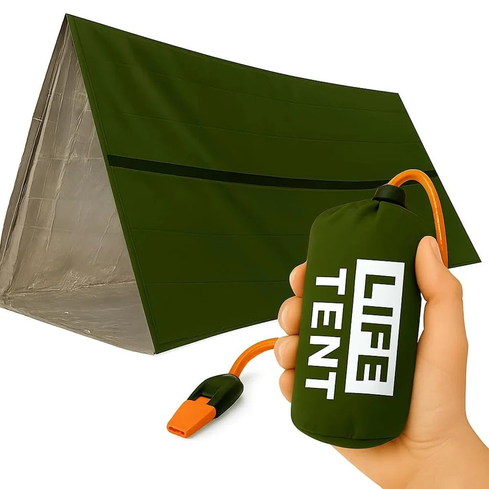 2-Person Emergency Tent Waterproof Camping Pergola