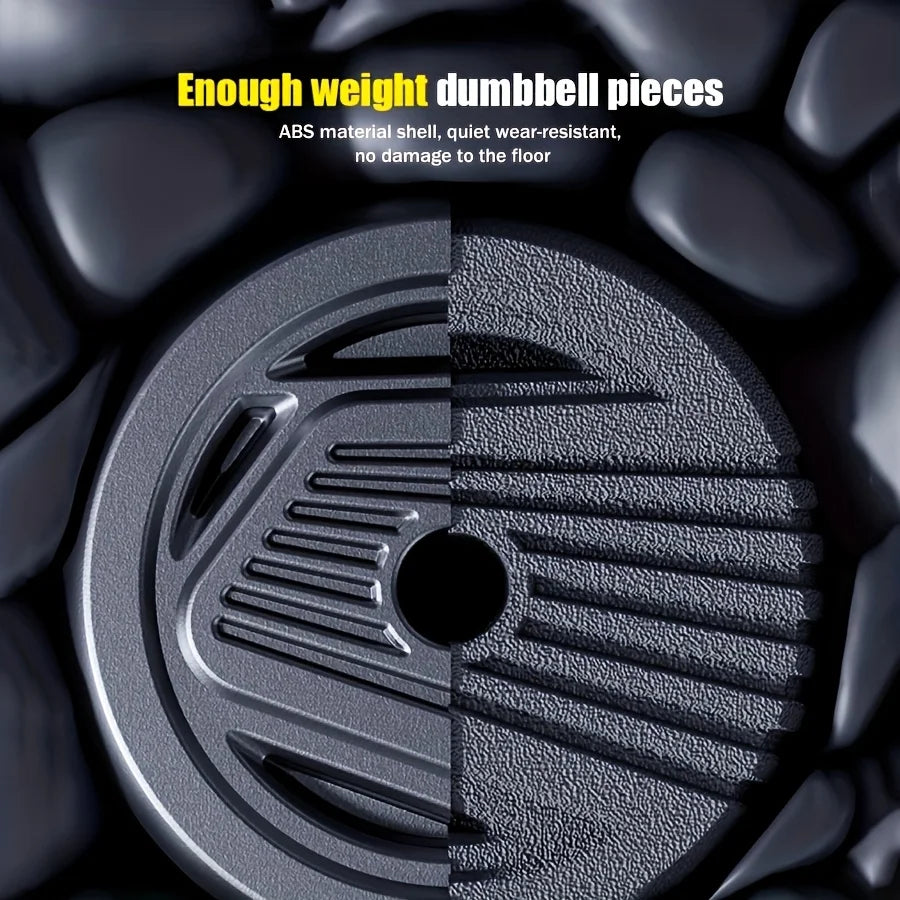 4-in-1 Adjustable Weight Dumbbell Set 22lb– Multi-Function Home Gym Equipment for Men & Women