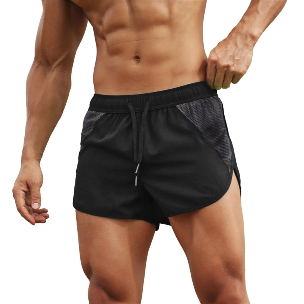 Men's Mesh Workout Shorts with Drawstring