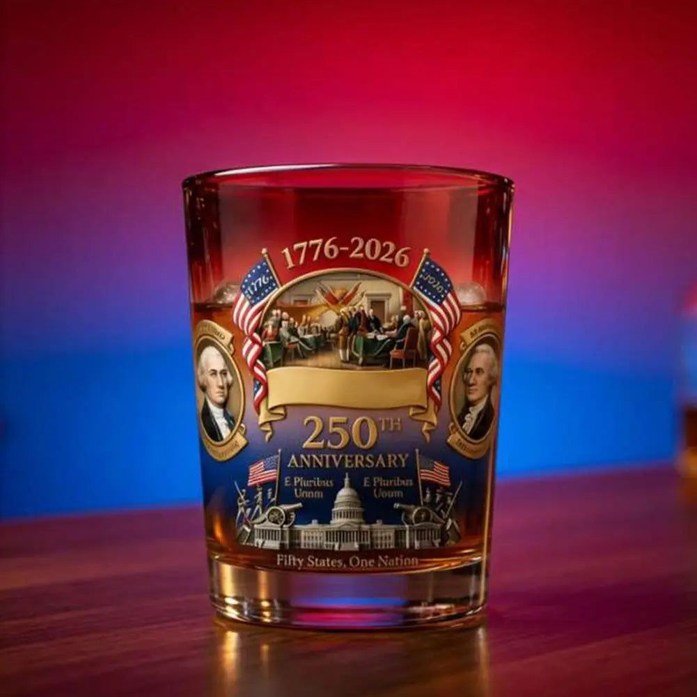 U.S. 250th Anniversary Commemorative Whiskey Bottle 250th Anniversarys Personal Reserve Father's Day Patriotic Gift