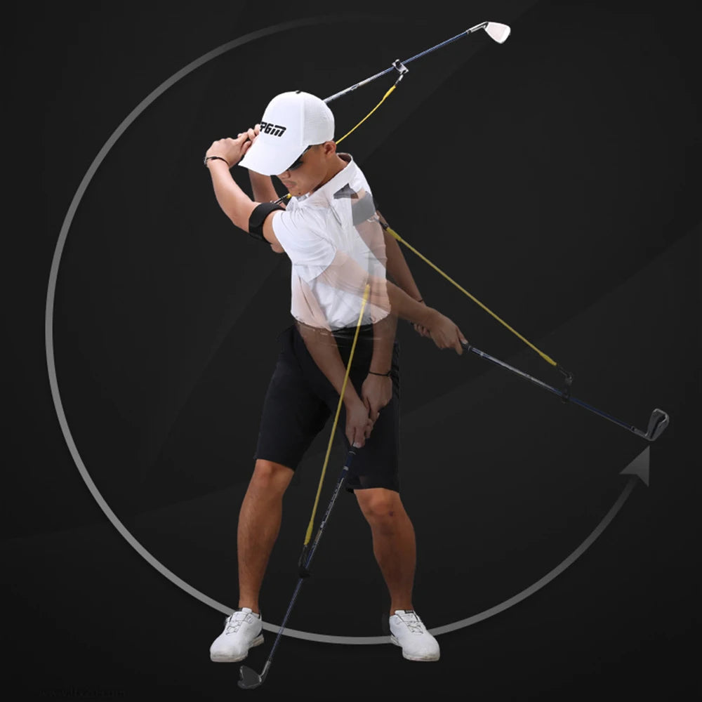 PGM Golf Swing Tension Belt Band Trainer