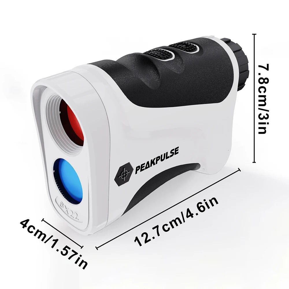 650 Yards Golf Laser Rangefinder with Slope Switch and Replaceable Battery