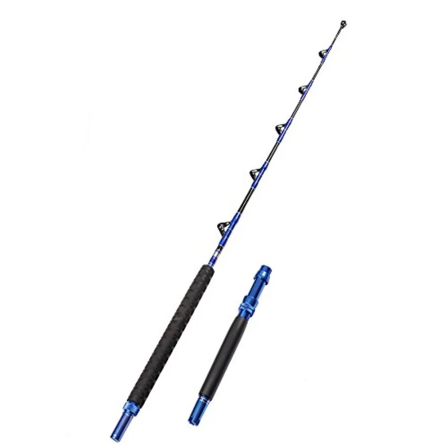 2Piece Saltwater Offshore Heavy Trolling Fishing Rod
