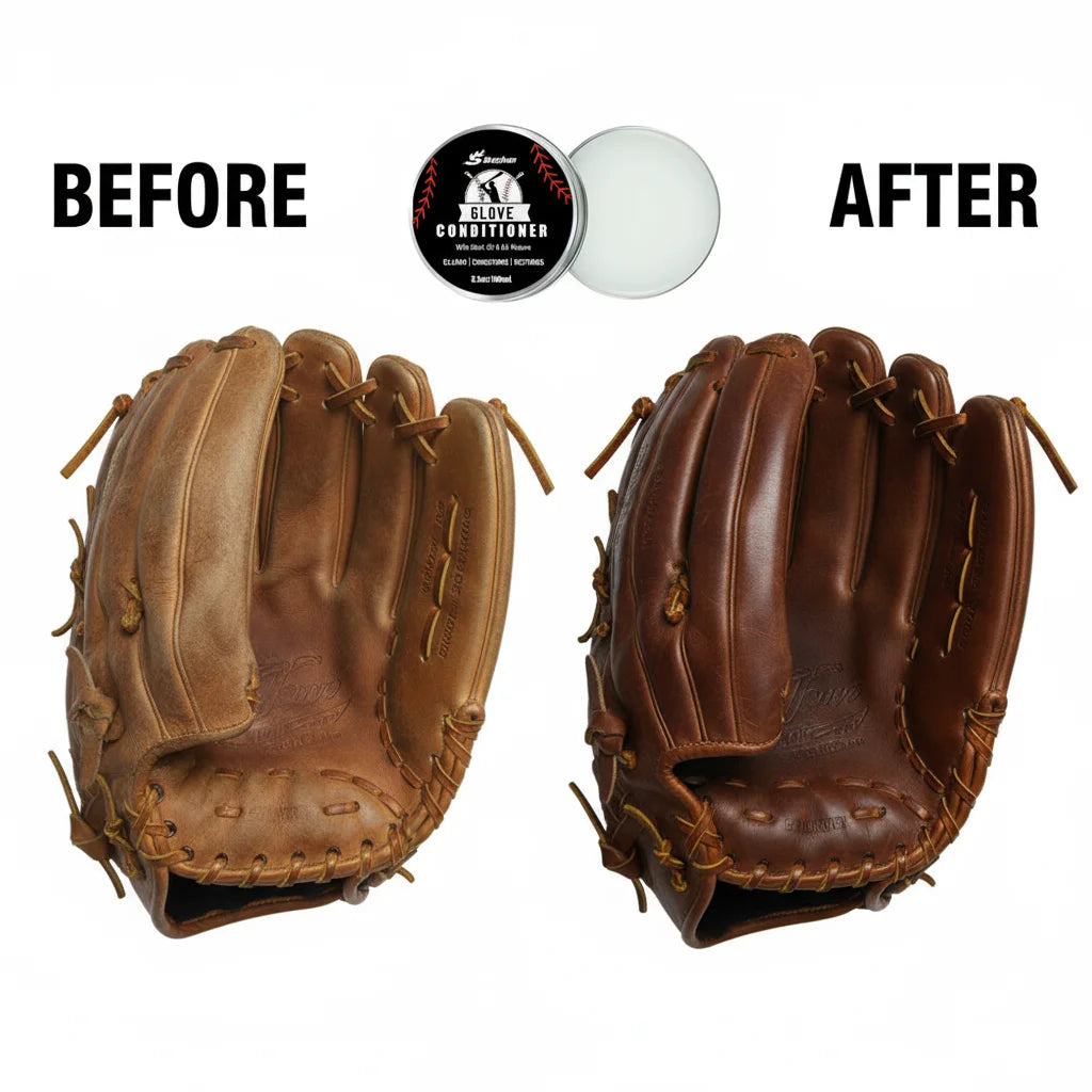 Professional Leather Conditioner for Baseball - Softball Gloves and All Leather Sports Equipment