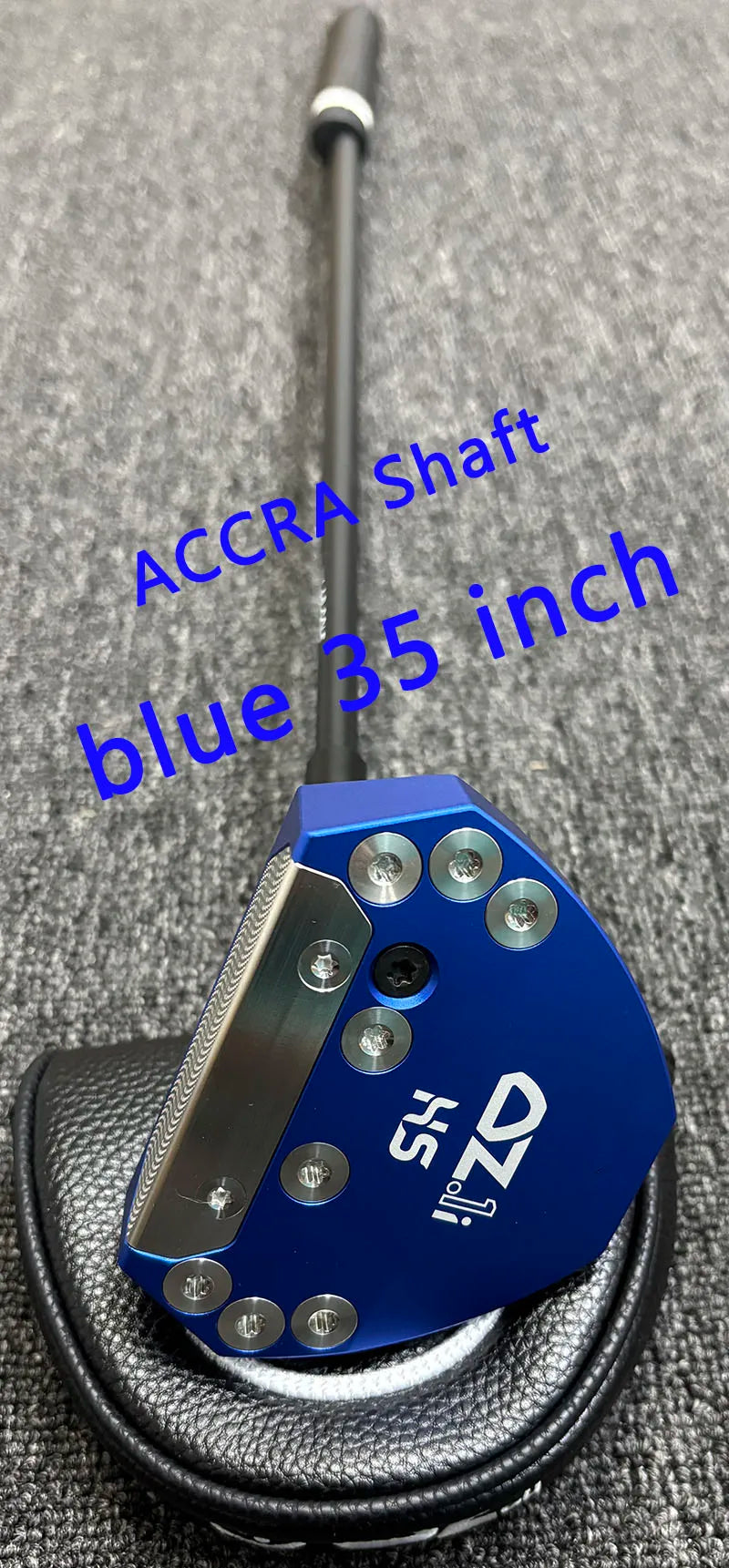 Balanced Zero Torque Putter With Accra Shaft 33 34 35 36 Inch with Head Cover