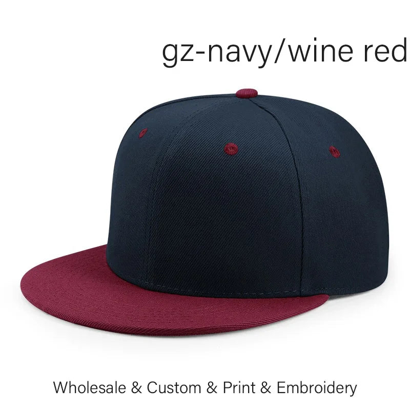 Custom Logo Hats High-quality Snapback Embroidery Design