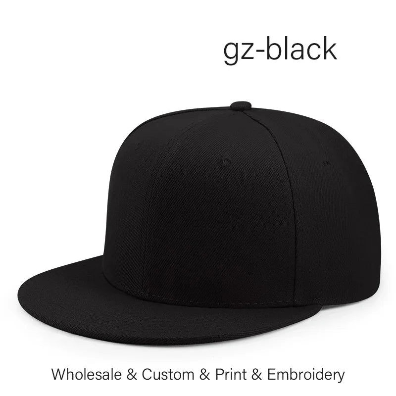Custom Logo Hats High-quality Snapback Embroidery Design