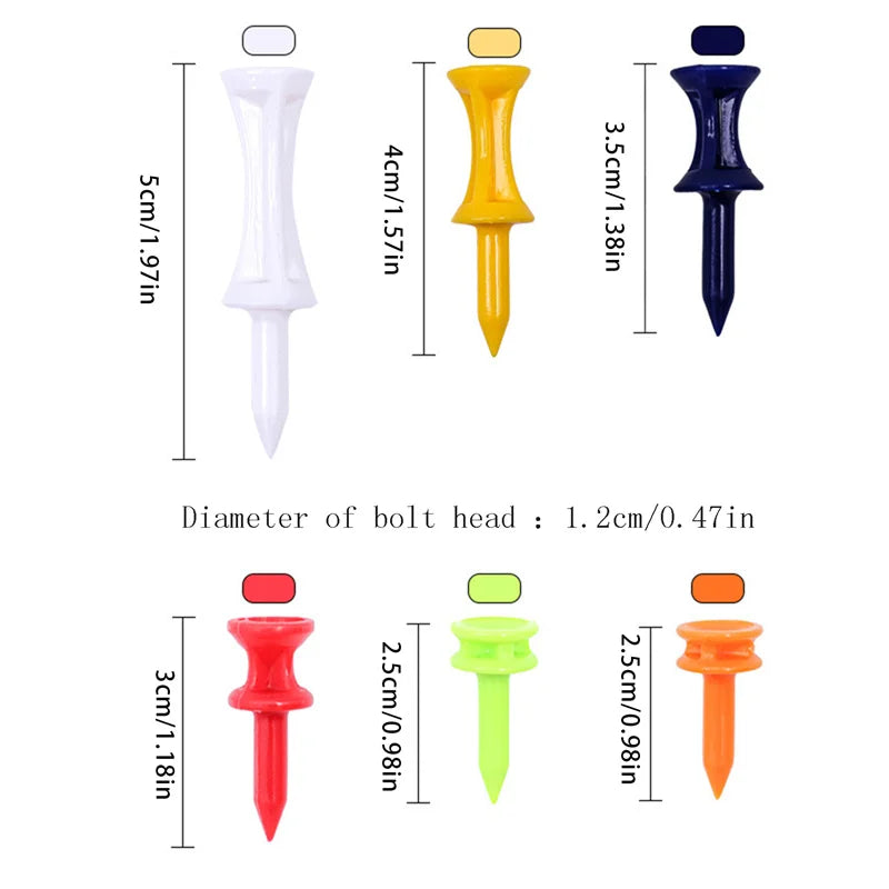 50 Pcs/Pack Professional Golf Tees