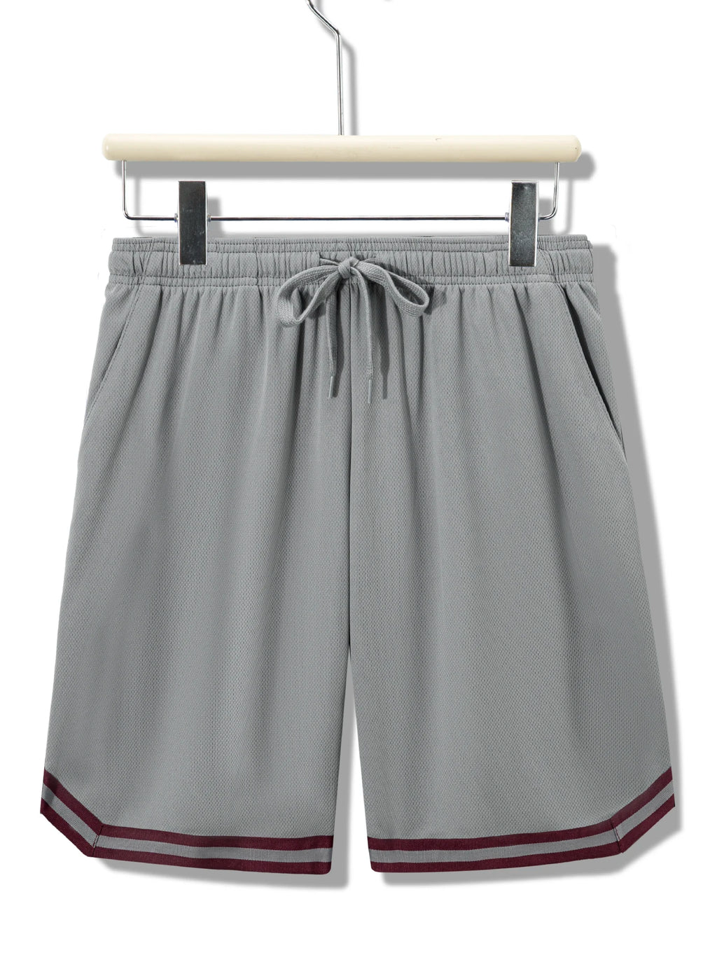 4-piece men's basketball shorts with drawstring waist and pockets